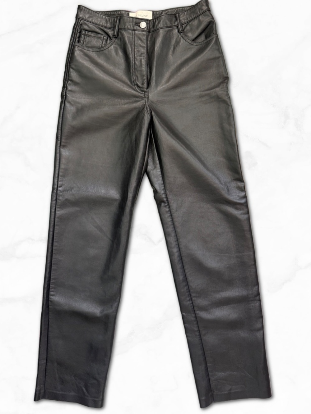 Aritzia Wilfred The Melina Pant - Vegan Leather - Size 6